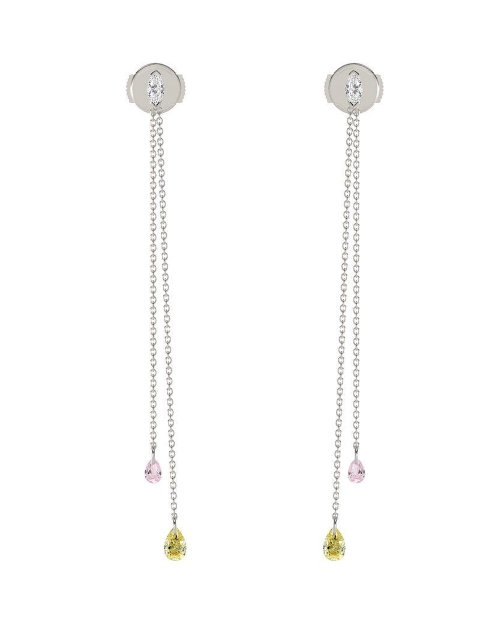 SAND DROPS Earrings White