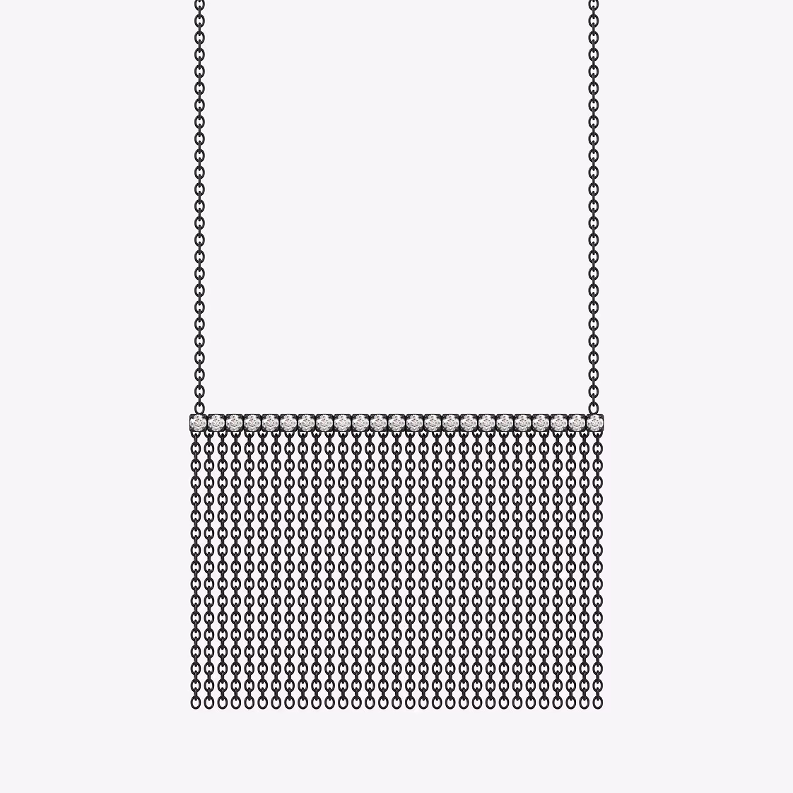 LA FAVORITA — 750 gold chain and diamond piece 3 by SOFIADIDO